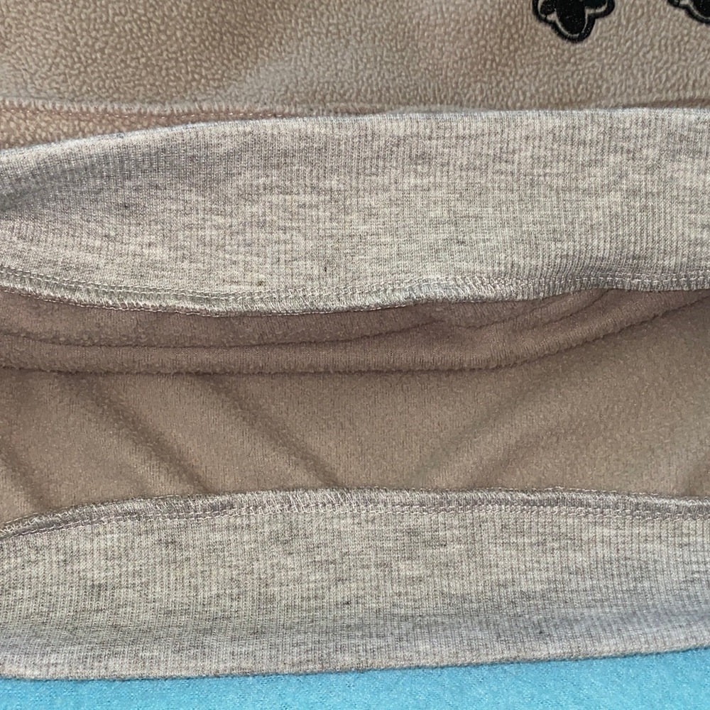 ISSAC LIVE pet animal pouch kitty ears hoodie sweatshirt gray white size L - Picture 6 of 10